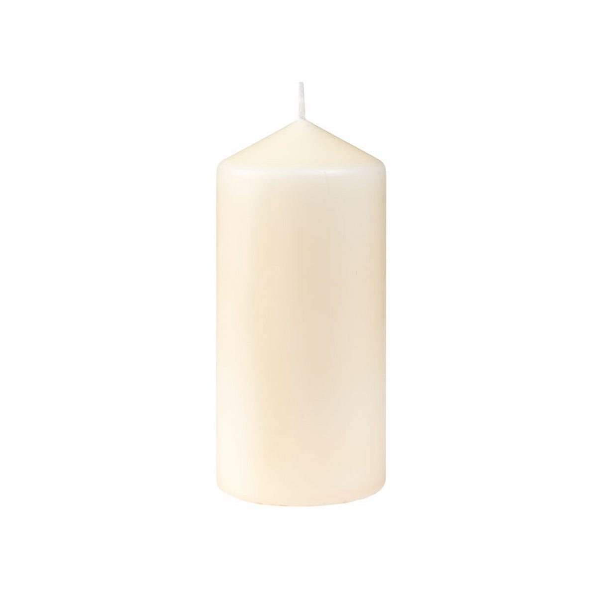 6 DUNI Stumpenkerzen cream 130x60 mm 148440