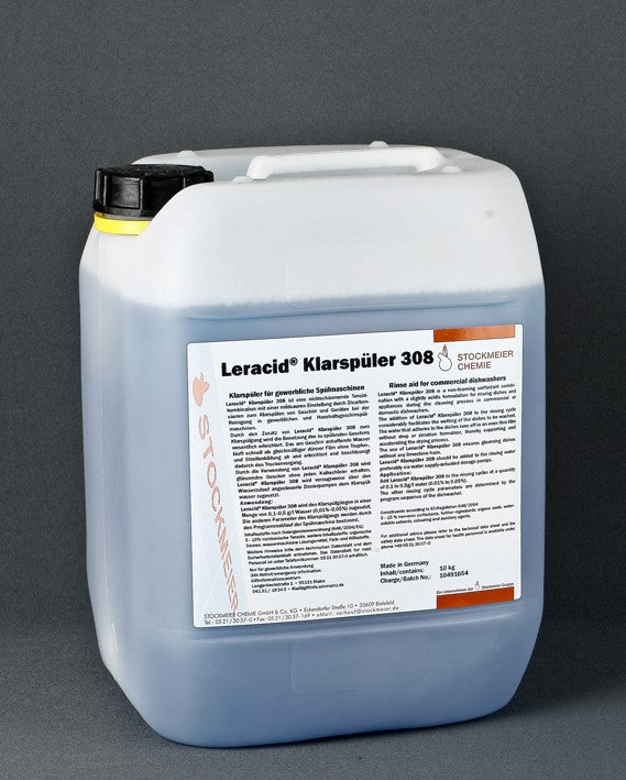 Leracid 308 Klarspüler 10 kg Kanister