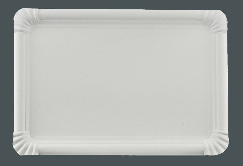125 Pappteller rechteckig 24 x 34cm