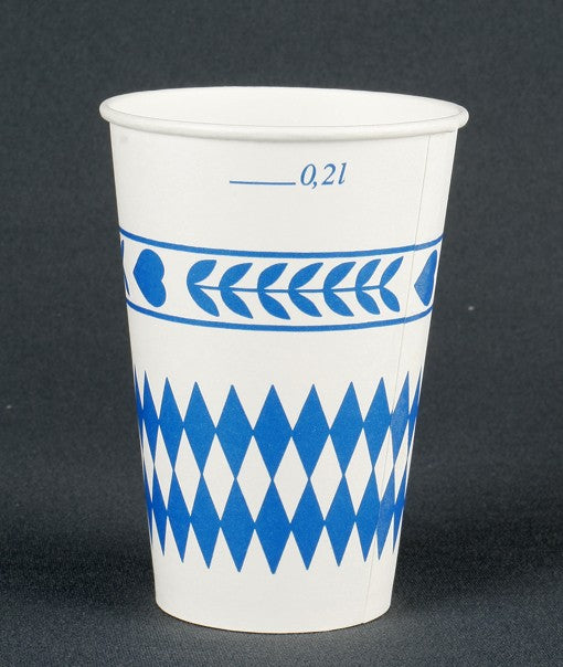 10 Trinkbecher "Bayern" 200 ml 14785