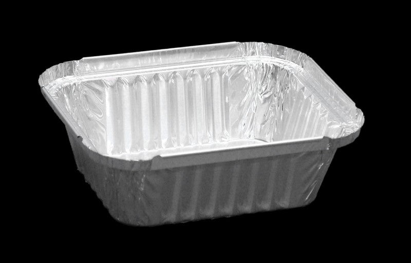 100 Aluminiumschalen 450 ml 147x123x40 cm R28L