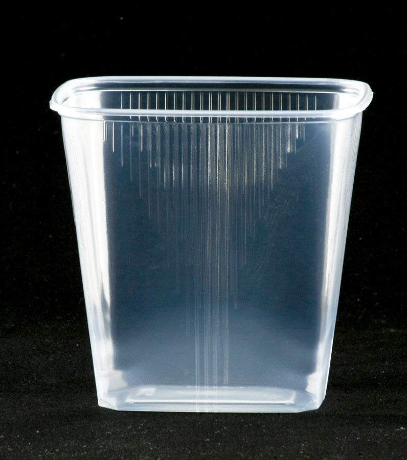 100 Verpackungsbecher rechteckig 500 ml