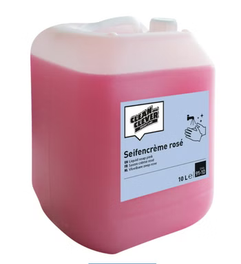 Clean + Clever Seifencreme Rosé, 10 ltr. Kanister