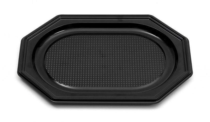 10 Catering- Trays schwarz 350 x 250 x 20 mm 1165 A