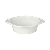 100 Suppenterrine, PP rund 500 ml Ø 15,6 cm · 4,5 cm weiss mit Anfasser