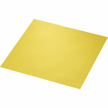 50 Duni Klassik-Servietten gelb 40x40cm 154675