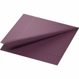 1000 Duni Servietten, plum, 3-lag., 40x40 cm, 1/4 Falz, 165552