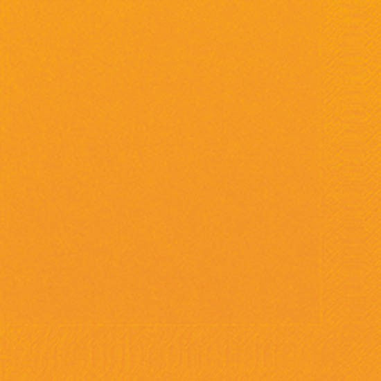 1000 DUNI Servietten, sun orange, 3-lag., 33x33 cm, 1/4 Falz, 198813