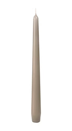 Leuchterkerzen greige, L: 25cm, 2x50 St./VE, 168237