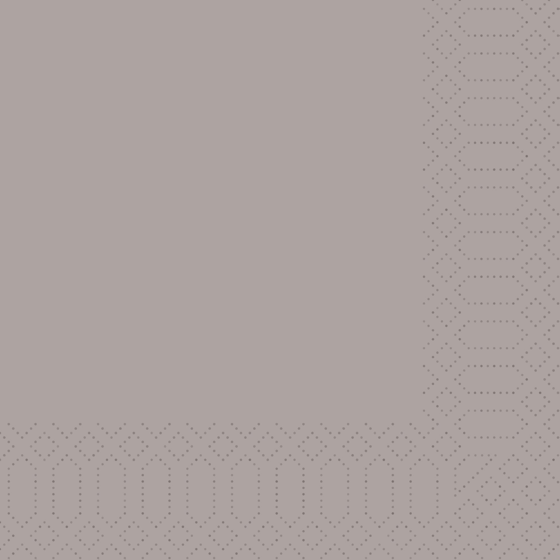 1000 DUNI Servietten, greige, 3-lag., 33x33 cm, 1/4 Falz 168368