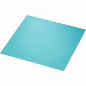 50 Duni Klassik-Servietten mint blue 40x40cm 171549