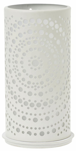 1 Duni Kerzenhalter Billy weiss Metall 174418