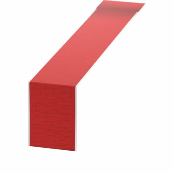 1 Bio Dunicel® Tischläufer Linnea rot, 0,15 m x 20m, 223713