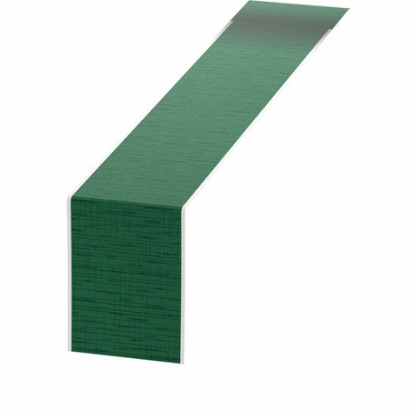 1 Bio Dunicel® Tischläufer Linnea jägergrün 015 m x 20m 223705