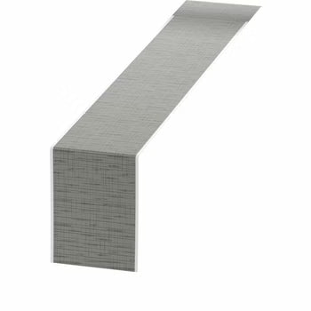 1 Bio Dunicel® Tischläufer Linnea granite grey, 0,15 m x 20m, 223704