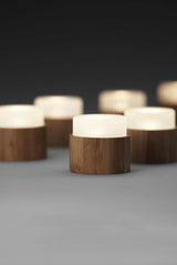 Duni 3er LED Mini Lamp -Set 186496 Multicolor inkl. Fernbedienung und 3er Ladestation