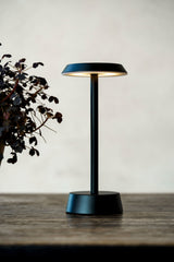 1 Duni LED Lampe kabellos Nour graphite, 206426 inklusive Ladestation