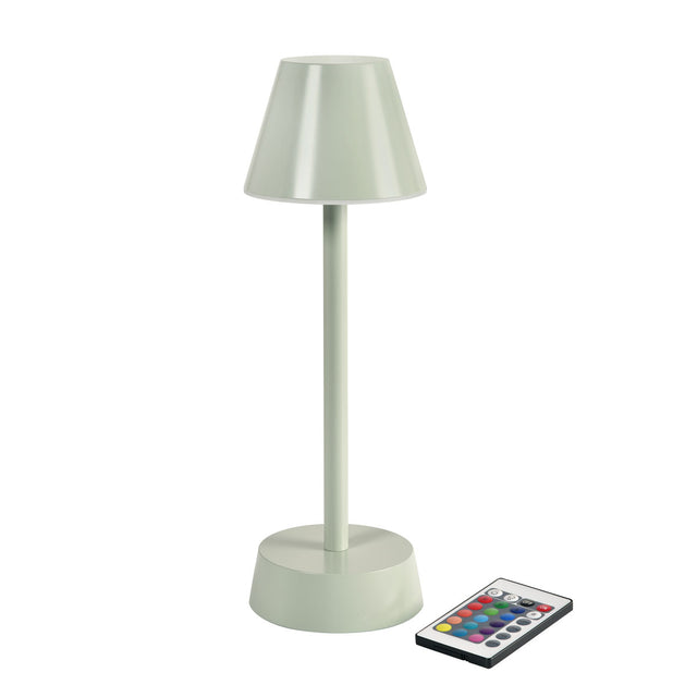 1 Duni LED Lampe kabellos Zelda pistachio 206421 inklusive Ladestation