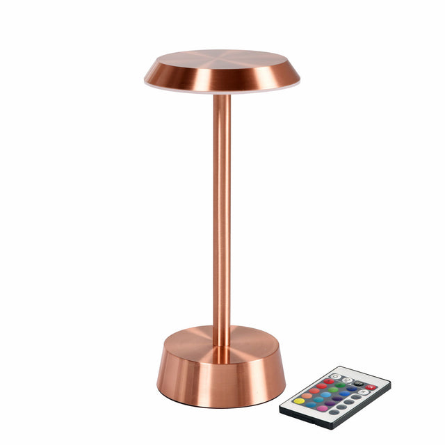 1 Duni LED Lampe kabellos Nour rose gold, 208760 inklusive Ladestation