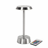 1 Duni LED Lampe kabellos Nour silber, 208761 inklusive Ladestation