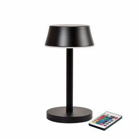 6 Duni LED Lampen kabellos Nour MIDI schwarz, 210397 inklusive Ladestation