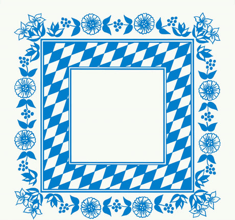 20 Dunicel® Mitteldecken Bayernraute 84 cm x 84 cm 222747