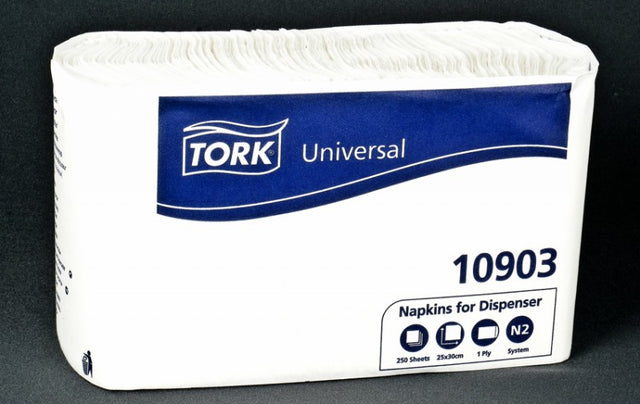 1200 Spenderservietten weiß 1 lag. 25x30 cm 10933