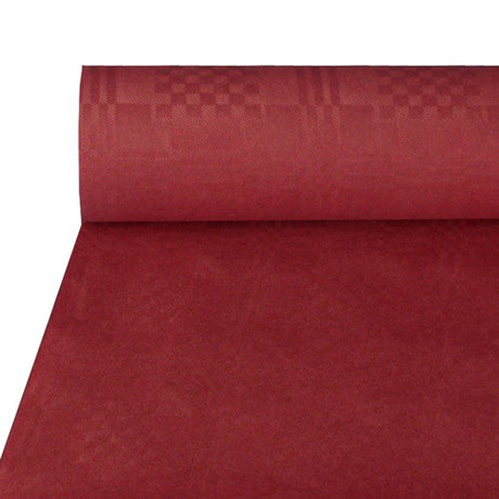 1 Papier-Tischdeckenrolle bordeaux 100 cm x 50 m 250214