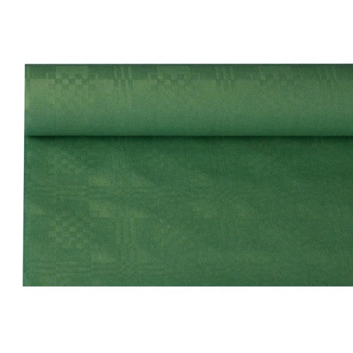 1 Papier-Tischdeckenrolle dunkelgrün 120 cm x 8 m 18599