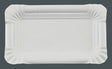 1000 Pappteller rechteckig 10 x 16 cm weiß