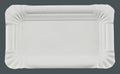 1000 Pappteller rechteckig 10 x 16 cm, weiß