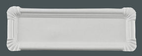 1000 Pappteller rechteckig 8 x 23 cm