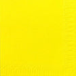 1000 DUNI Servietten gelb 3-lag. 33x33 cm 1/4 Falz 211314