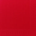 1000 DUNI Servietten, rot, 3-lag., 33x33 cm, 1/4 Falz, 211109