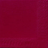 1000 DUNI Servietten bordeaux 3-lag. 33x33 cm 1/4 Falz 211123
