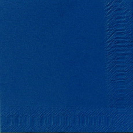 1000 DUNI Servietten dunkelblau 3-lag. 33x33 cm 1/4 Falz 211635