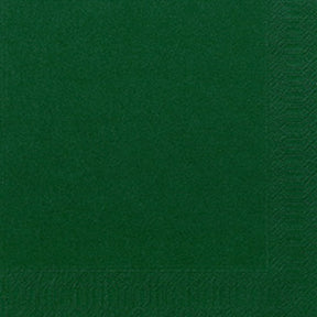 1000 DUNI Servietten jägergrün 3-lag. 33x33 cm 1/4 Falz 211505 