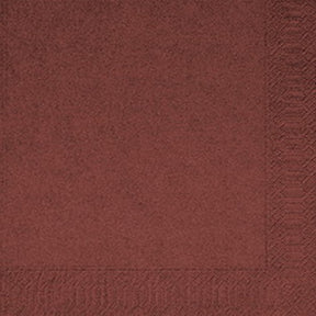 1000 DUNI Servietten chestnut 3-lag. 33x33 cm 1/4 Falz 174031