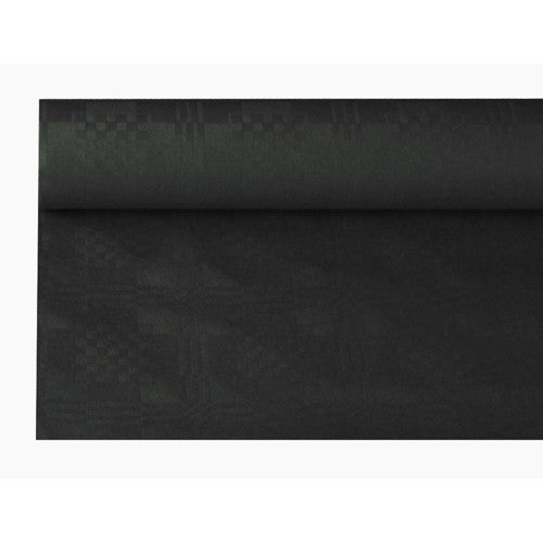 1 Papier-Tischdeckenrolle, schwarz, 120 cm x 8 m, 11351