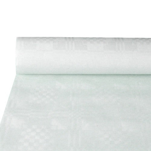 1 Papier-Tischdeckenrolle weiß 100 cm x 50 m 250050
