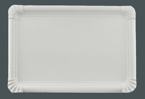 250 Pappteller rechteckig 24 x 34cm