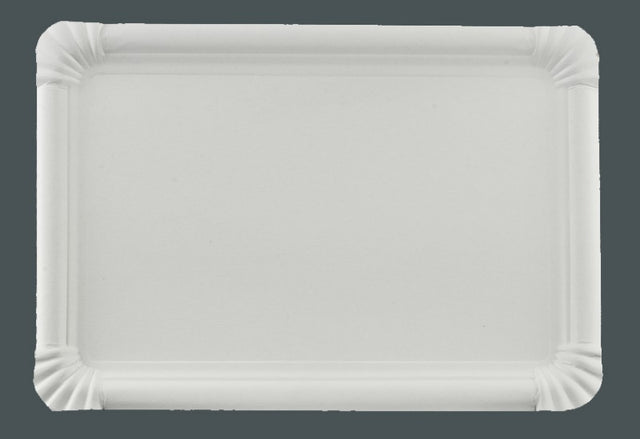 250 Pappteller rechteckig 24 x 34cm