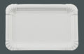 250 Pappteller rechteckig, 13 x 20 cm