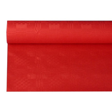 1 Papier-Tischdeckenrolle rot 120 cm x 8 m 18598