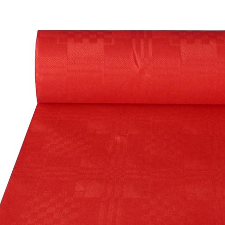 1 Papier-Tischdeckenrolle rot 100 cm x 50 m 250227