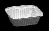 100 Aluminiumschalen 450 ml 147x123x40 cm R28L