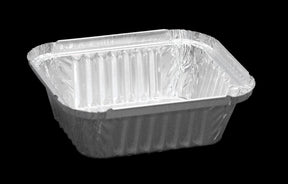 100 Aluminiumschalen 450 ml 147x123x40 cm R28L