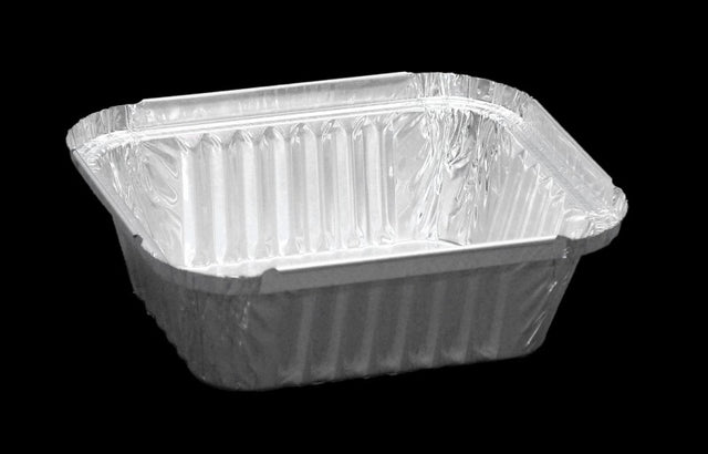 100 Aluminiumschalen 450 ml 147x123x40 cm R28L
