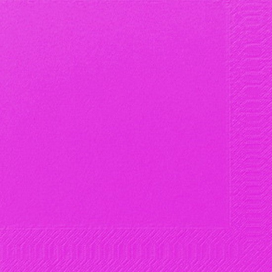 1000 DUNI Servietten fuchsia 3-lag. 33x33 cm 1/4 Falz 165536