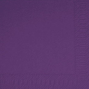 1000 DUNI Servietten plum 3-lag. 33x33 cm 1/4 Falz 165531